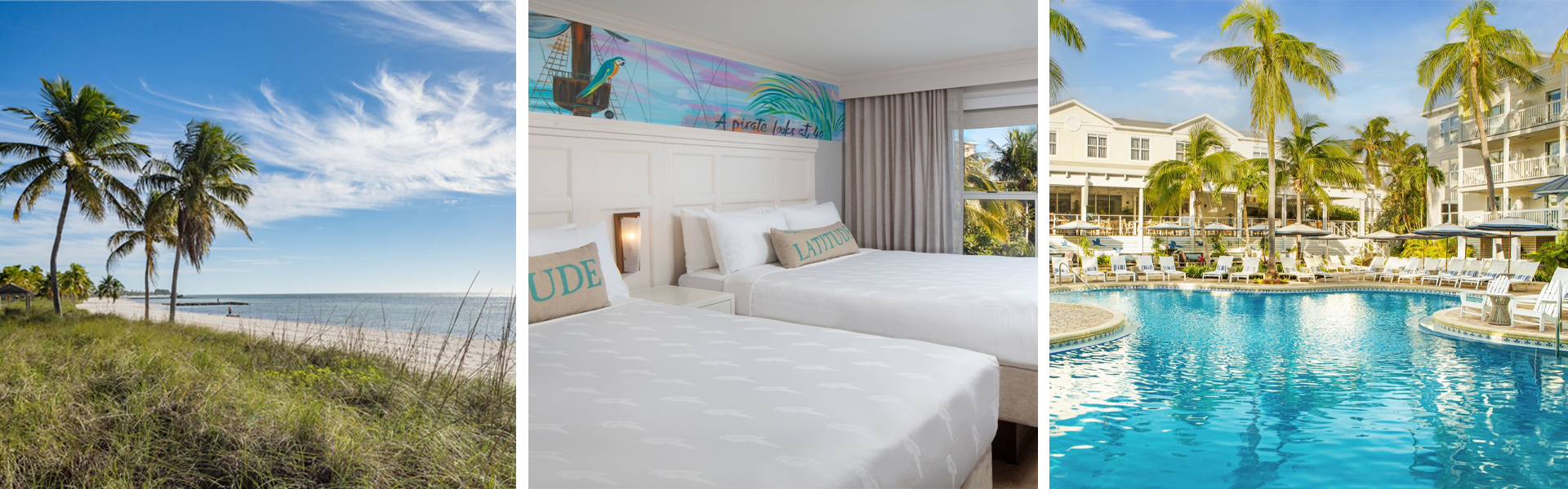 Key West – Strand, Unterkunft und Pool der Tarpon Challenge